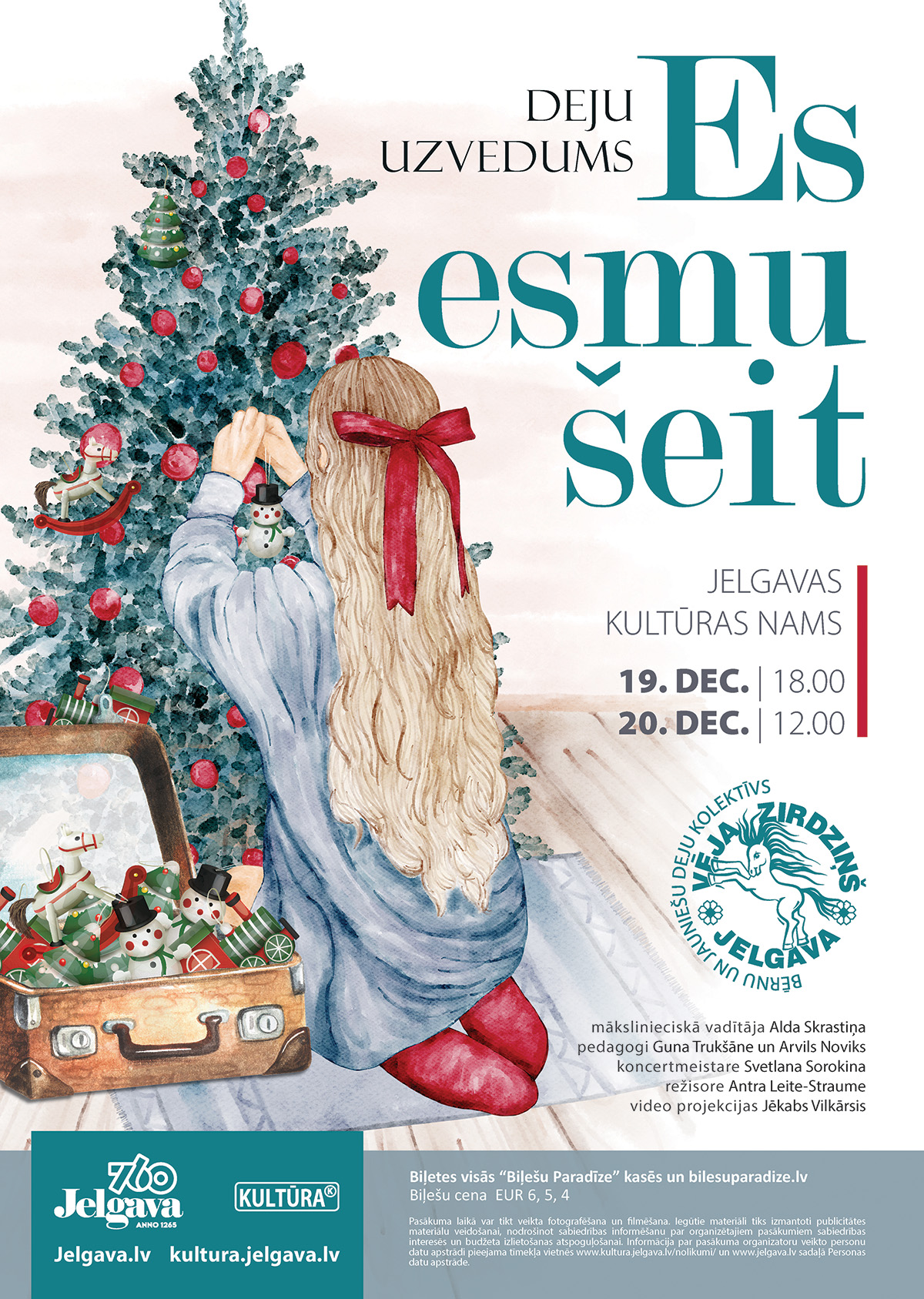 JVPI “Kultūra” BJDK “Vēja zirdziņš” deju uzvedums “Es esmu šeit ...